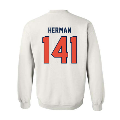 Illinois - NCAA Wrestling : Jackson Herman - Classsic Shersey Crewneck Sweatshirt-1