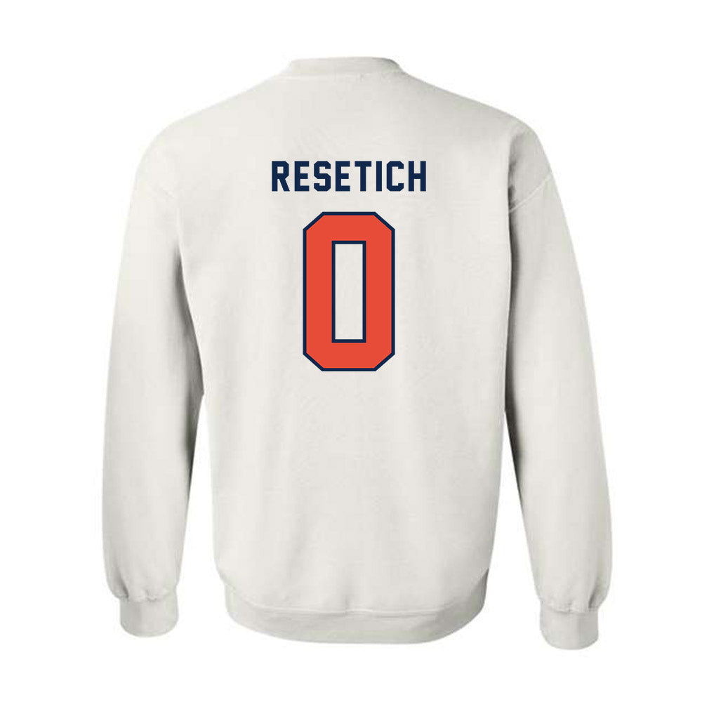 Illinois - NCAA Football : Mac Resetich - Classsic Shersey Crewneck Sweatshirt-1