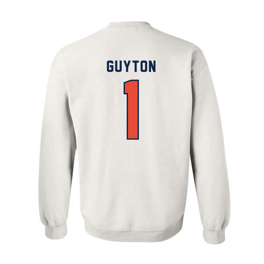 Illinois - NCAA Women's Basketball : Aaliyah Guyton - Classsic Shersey Crewneck Sweatshirt-1