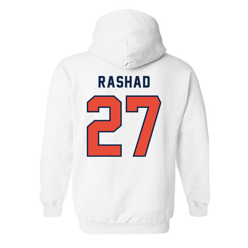 Illinois - NCAA Football : Corey Rashad - Classsic Shersey Hooded Sweatshirt-1
