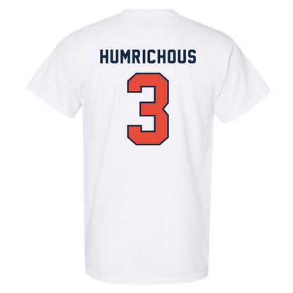 Illinois - NCAA Men's Basketball : Benjamin Humrichous - Classsic Shersey T-Shirt-1