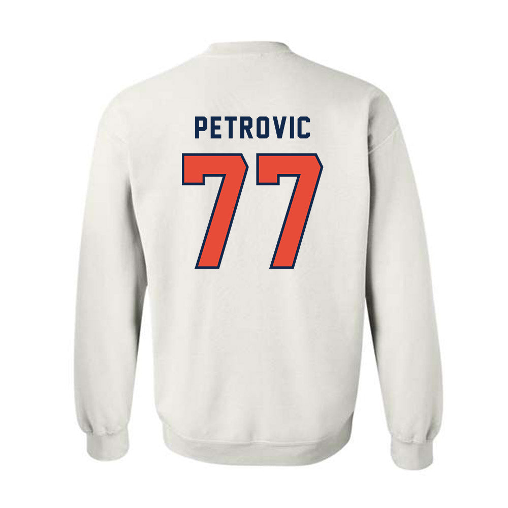 Illinois - NCAA Men's Basketball : Mihailo Petrovic - Classsic Shersey Crewneck Sweatshirt-1