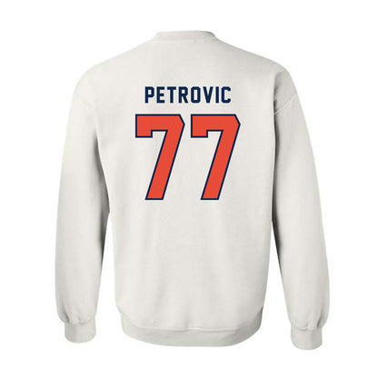 Illinois - NCAA Men's Basketball : Mihailo Petrovic - Classsic Shersey Crewneck Sweatshirt-1