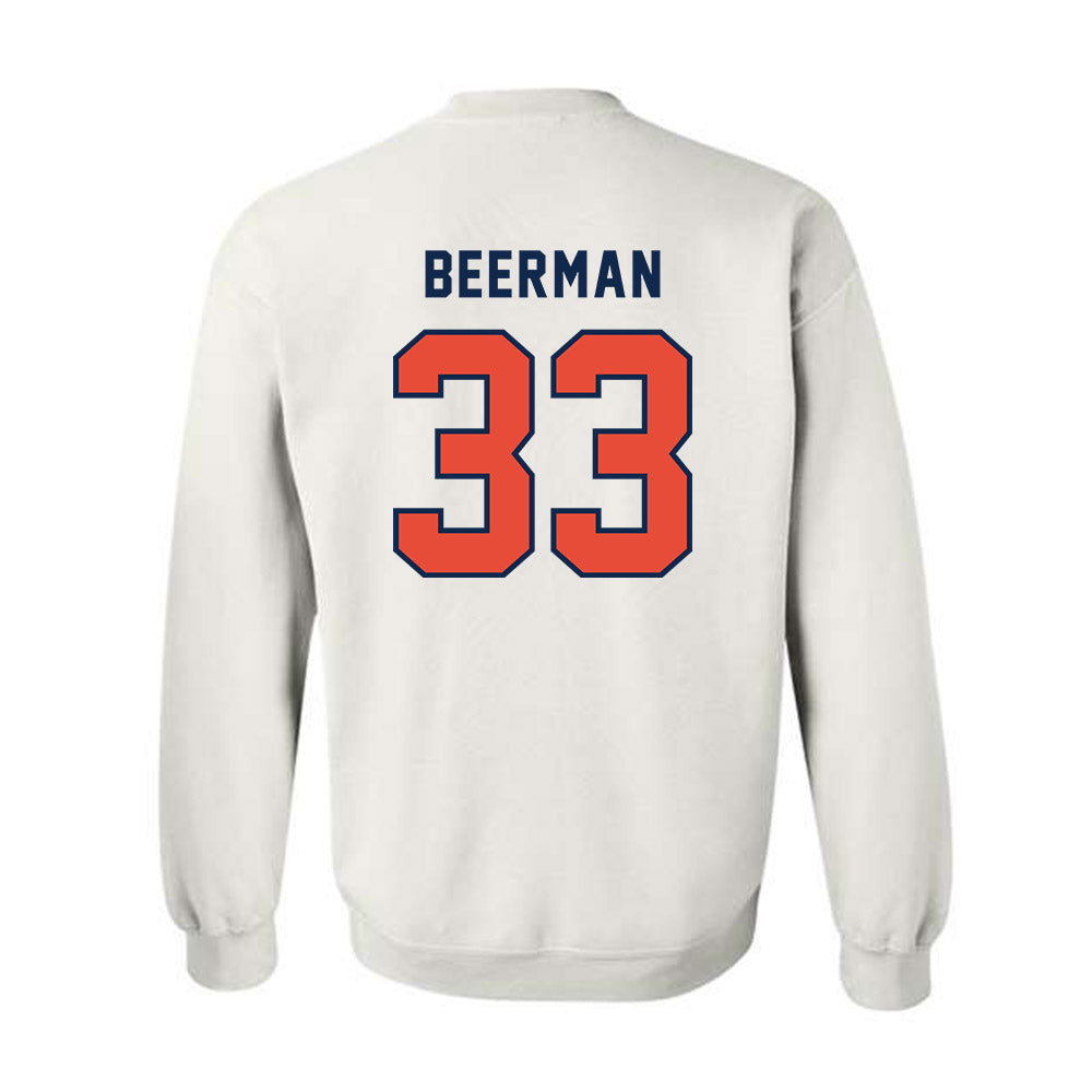 Illinois - NCAA Football : Grant Beerman - Classsic Shersey Crewneck Sweatshirt-1