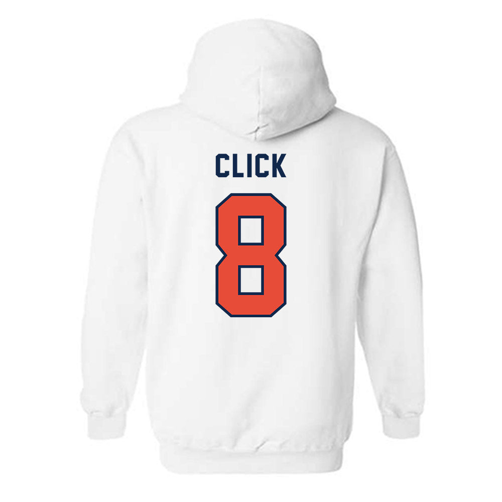 Illinois - NCAA Softball : Keirys Click - Classsic Shersey Hooded Sweatshirt-1