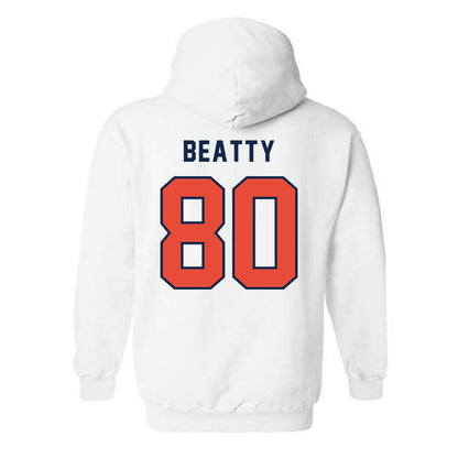 Illinois - NCAA Football : Hank Beatty - Classsic Shersey Hooded Sweatshirt-1