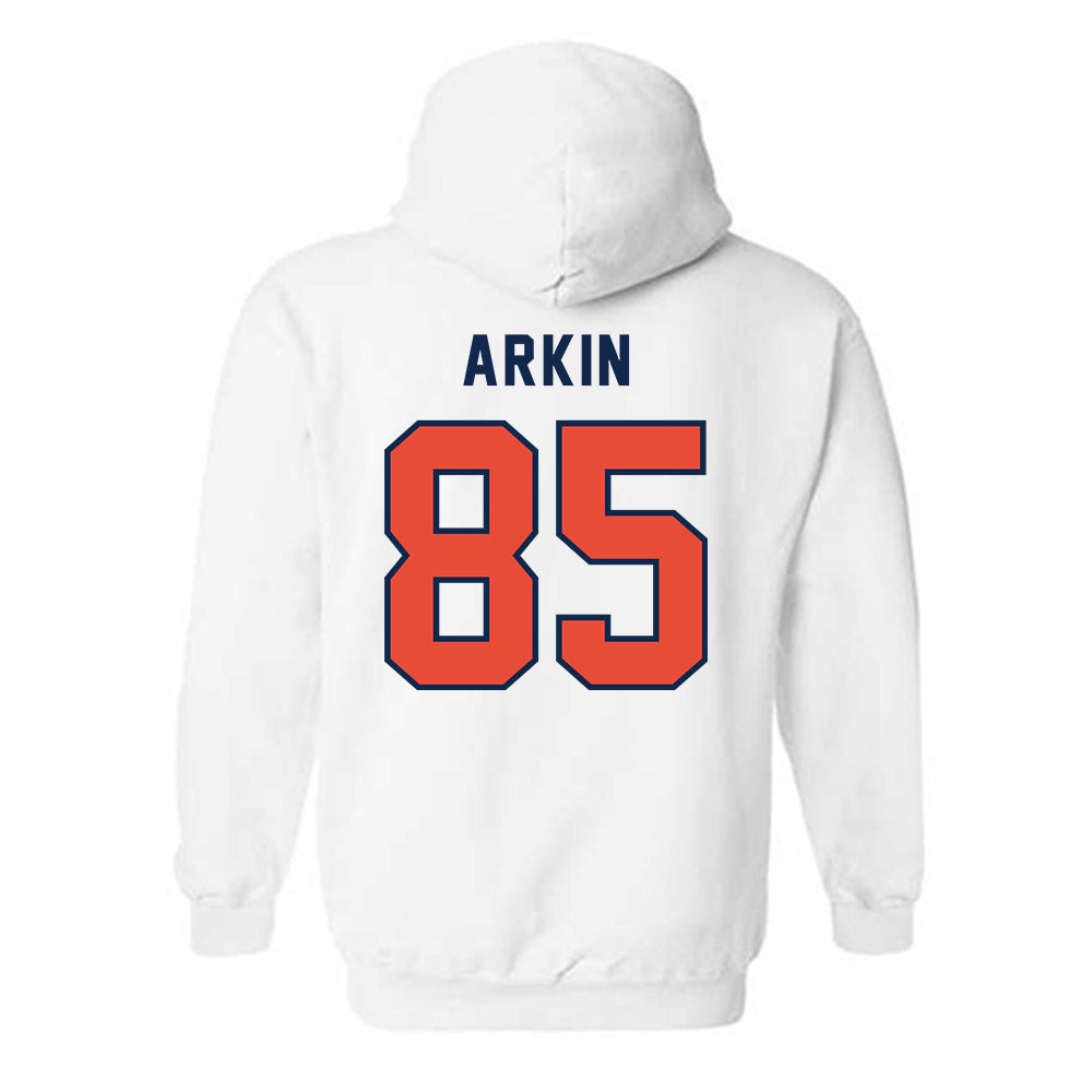 Illinois - NCAA Football : Tanner Arkin - Classsic Shersey Hooded Sweatshirt-1