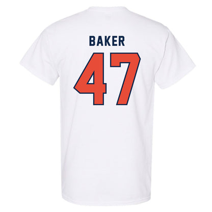 Illinois - NCAA Football : Easton Baker - Classsic Shersey T-Shirt-1