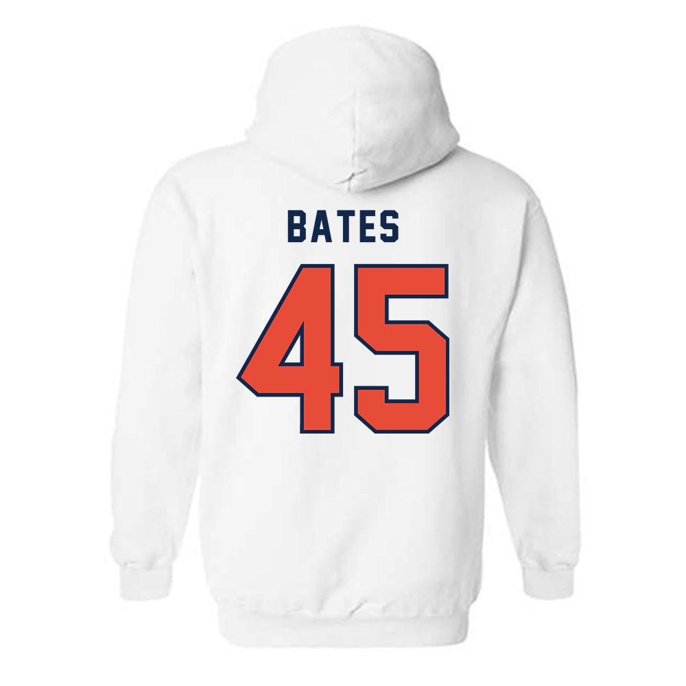 Illinois - NCAA Baseball : Zach Bates - Classsic Shersey Hooded Sweatshirt-1