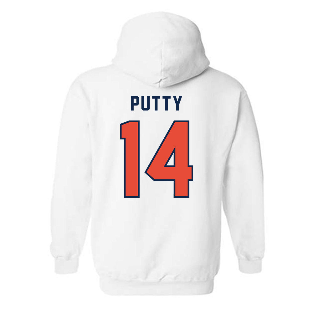 Illinois - NCAA Baseball : Aj Putty - Classsic Shersey Hooded Sweatshirt-1
