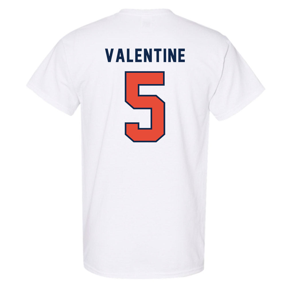 Illinois - NCAA Football : Ca'Lil Valentine - Classsic Shersey T-Shirt-1