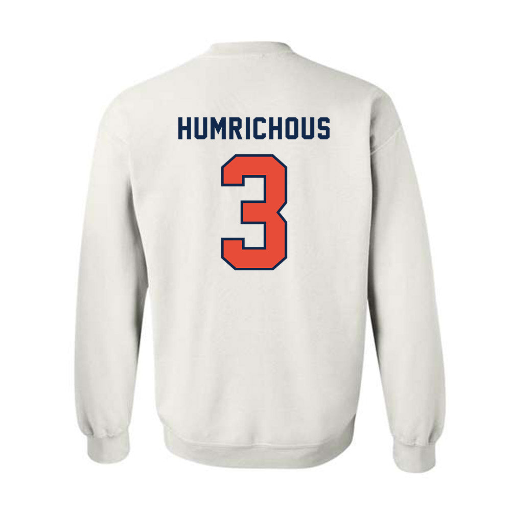 Illinois - NCAA Men's Basketball : Benjamin Humrichous - Classsic Shersey Crewneck Sweatshirt-1