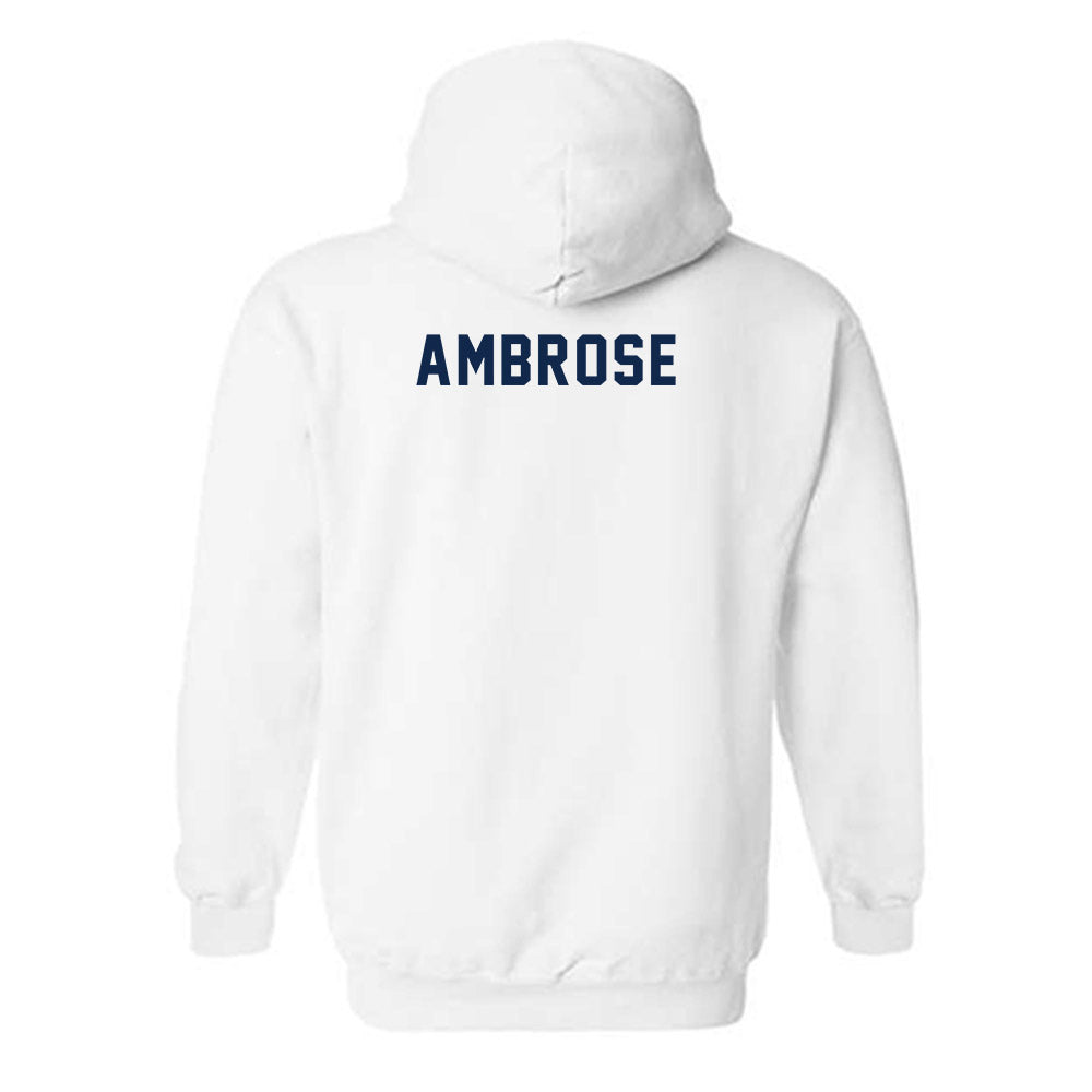 Illinois - NCAA Men's Track & Field : Javaris Ambrose - Classsic Shersey Hooded Sweatshirt-1