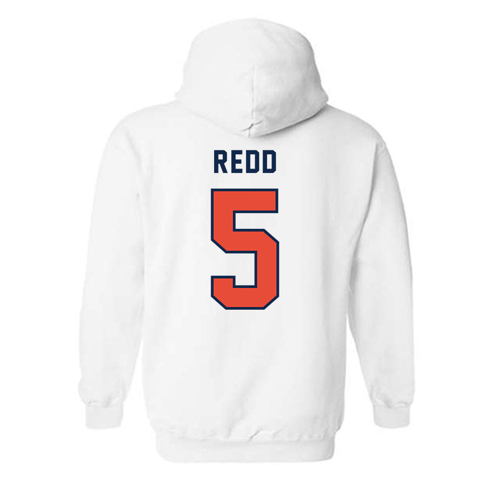 Illinois - NCAA Men's Basketball : AJ Redd - Classsic Shersey Hooded Sweatshirt-1