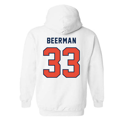 Illinois - NCAA Football : Grant Beerman - Classsic Shersey Hooded Sweatshirt-1