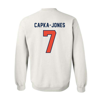 Illinois - NCAA Football : Alexander Capka-Jones - Classsic Shersey Crewneck Sweatshirt-1