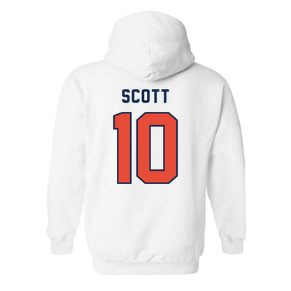 Illinois - NCAA Football : Miles Scott - Classsic Shersey Hooded Sweatshirt-1