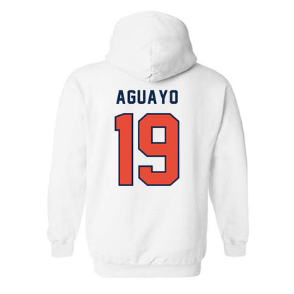 Illinois - NCAA Women's Volleyball : Alyssa Aguayo - Classsic Shersey Hooded Sweatshirt-1