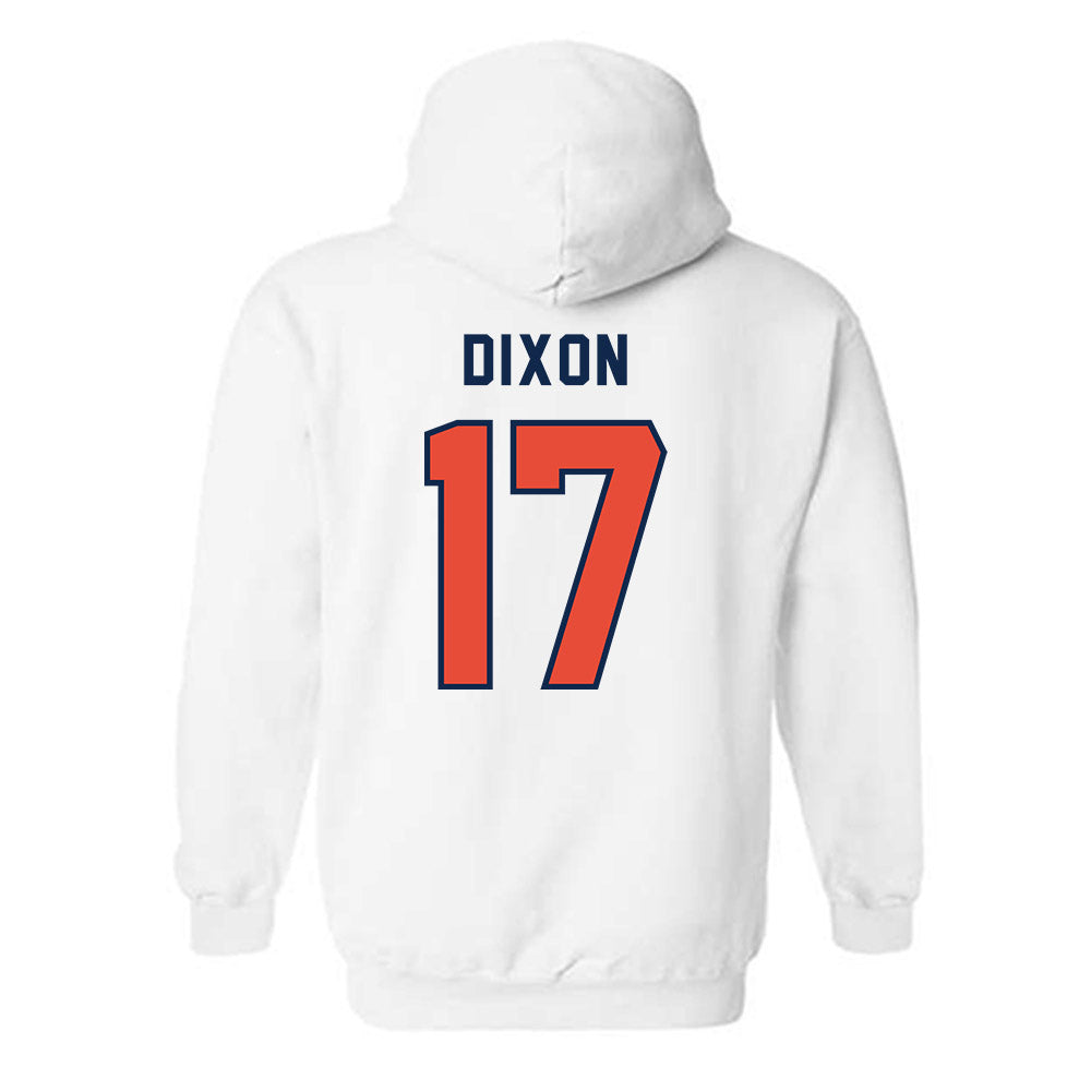 Illinois - NCAA Football : Collin Dixon - Classsic Shersey Hooded Sweatshirt-1