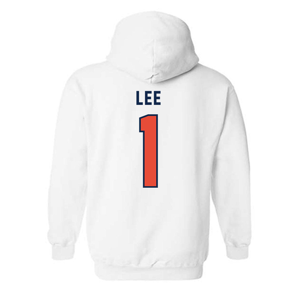 Illinois - NCAA Men's Basketball : Brandon Lee - Classsic Shersey Hooded Sweatshirt-1