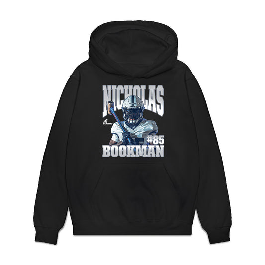 Samford - NCAA Football : Nicholas Bookman - Graphic Tee Premium Hooded Sweatshirt-0