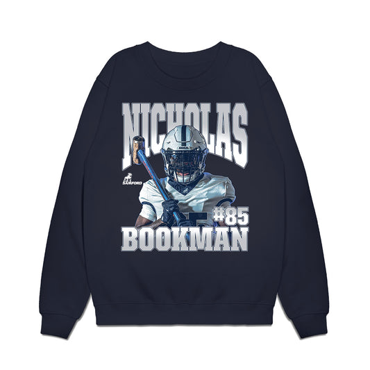 Samford - NCAA Football : Nicholas Bookman - Graphic Tee Premium Crewneck Sweatshirt-0
