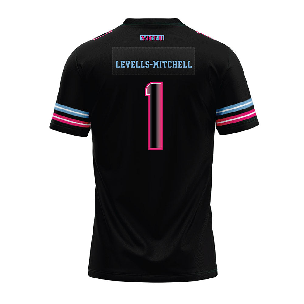 FIU - NCAA Football : Ashton Levells-Mitchell - 2025 Vice Premium Football Jersey-1