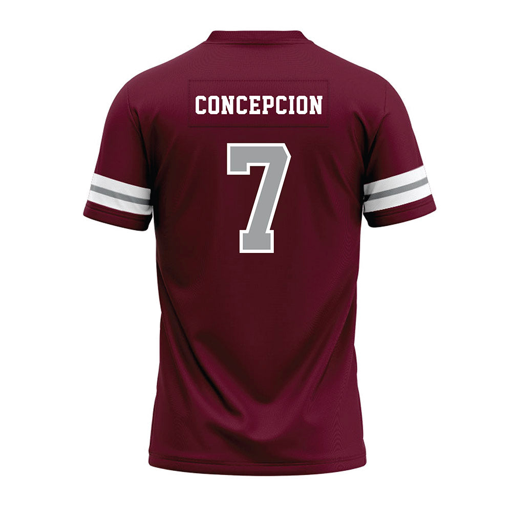Texas A&M - NCAA Football : Kevin Concepcion - Maroon Premium Football Jersey-1