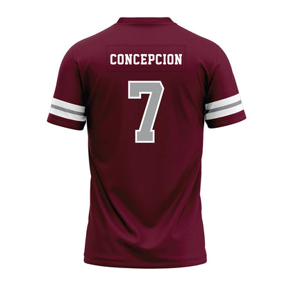 Texas A&M - NCAA Football : Kevin Concepcion - Maroon Premium Football Jersey-1