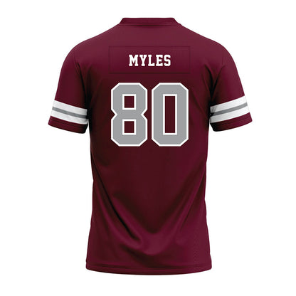 Texas A&M - NCAA Football : Jerome Myles - Maroon Premium Football Jersey-1