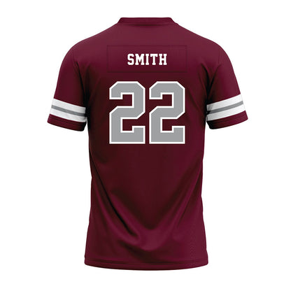 Texas A&M - NCAA Football : EJ Smith - Maroon Premium Football Jersey-1
