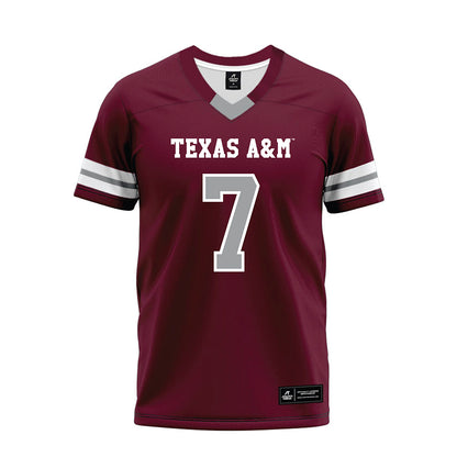 Texas A&M - NCAA Football : Kevin Concepcion - Maroon Premium Football Jersey-0