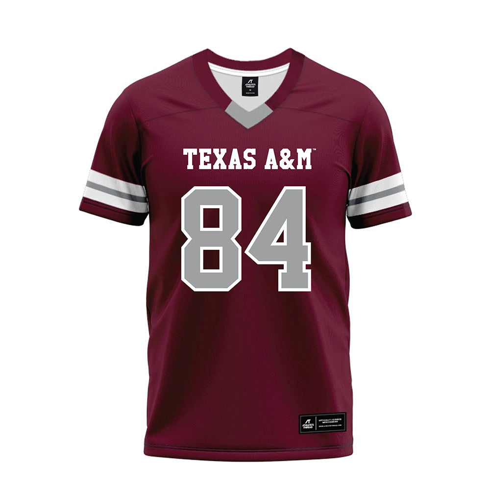 Texas A&M - NCAA Football : Blake Buntyn - Maroon Premium Football Jersey-0