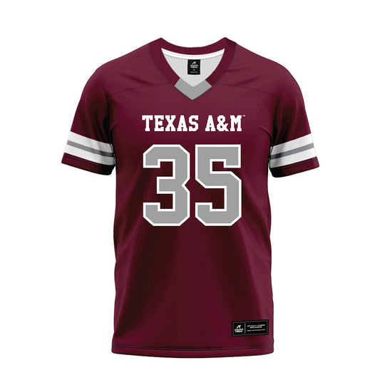 Texas A&M - NCAA Football : Isaiah Willis - Maroon Premium Football Jersey-0
