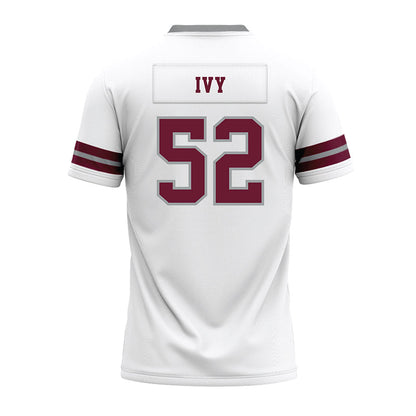 Texas A&M - NCAA Football : Blake Ivy - White Premium Football Jersey-1