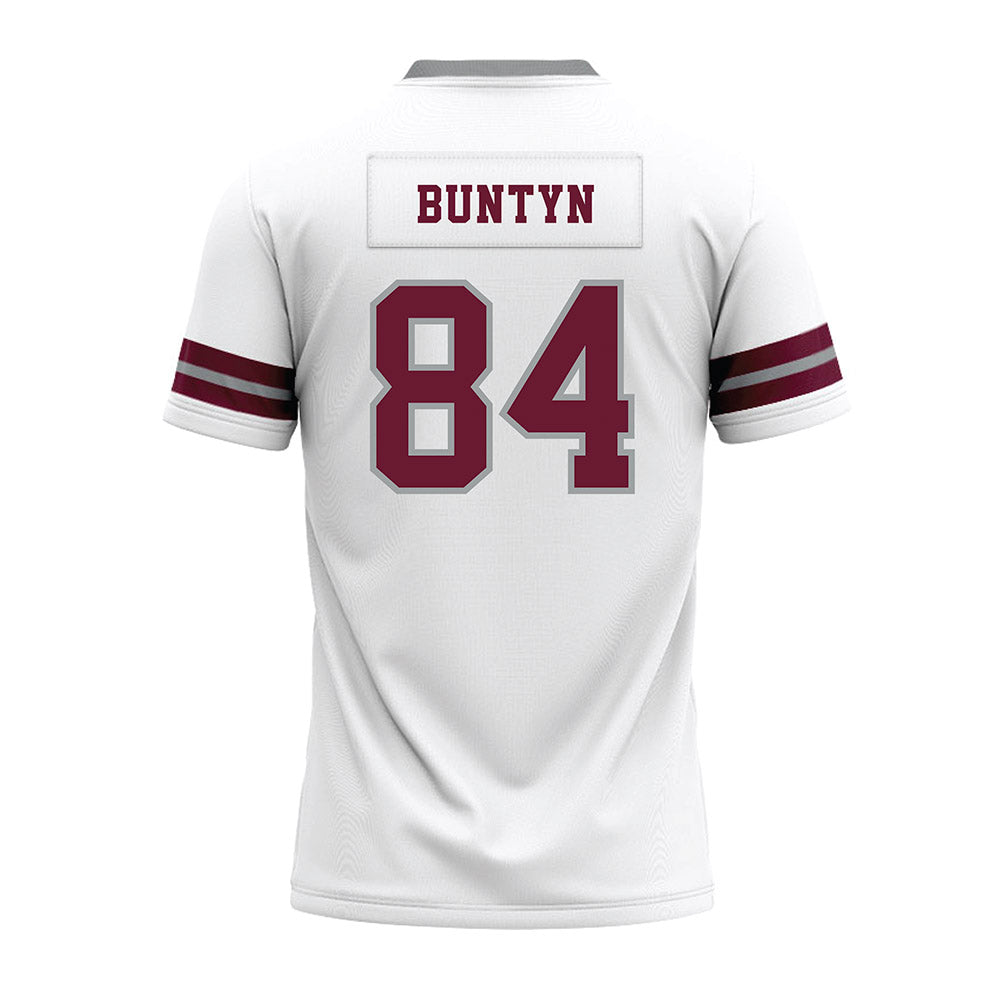 Texas A&M - NCAA Football : Blake Buntyn - White Premium Football Jersey-1