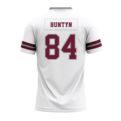 Texas A&M - NCAA Football : Blake Buntyn - White Premium Football Jersey-1