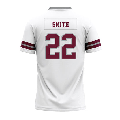 Texas A&M - NCAA Football : EJ Smith - White Premium Football Jersey-1