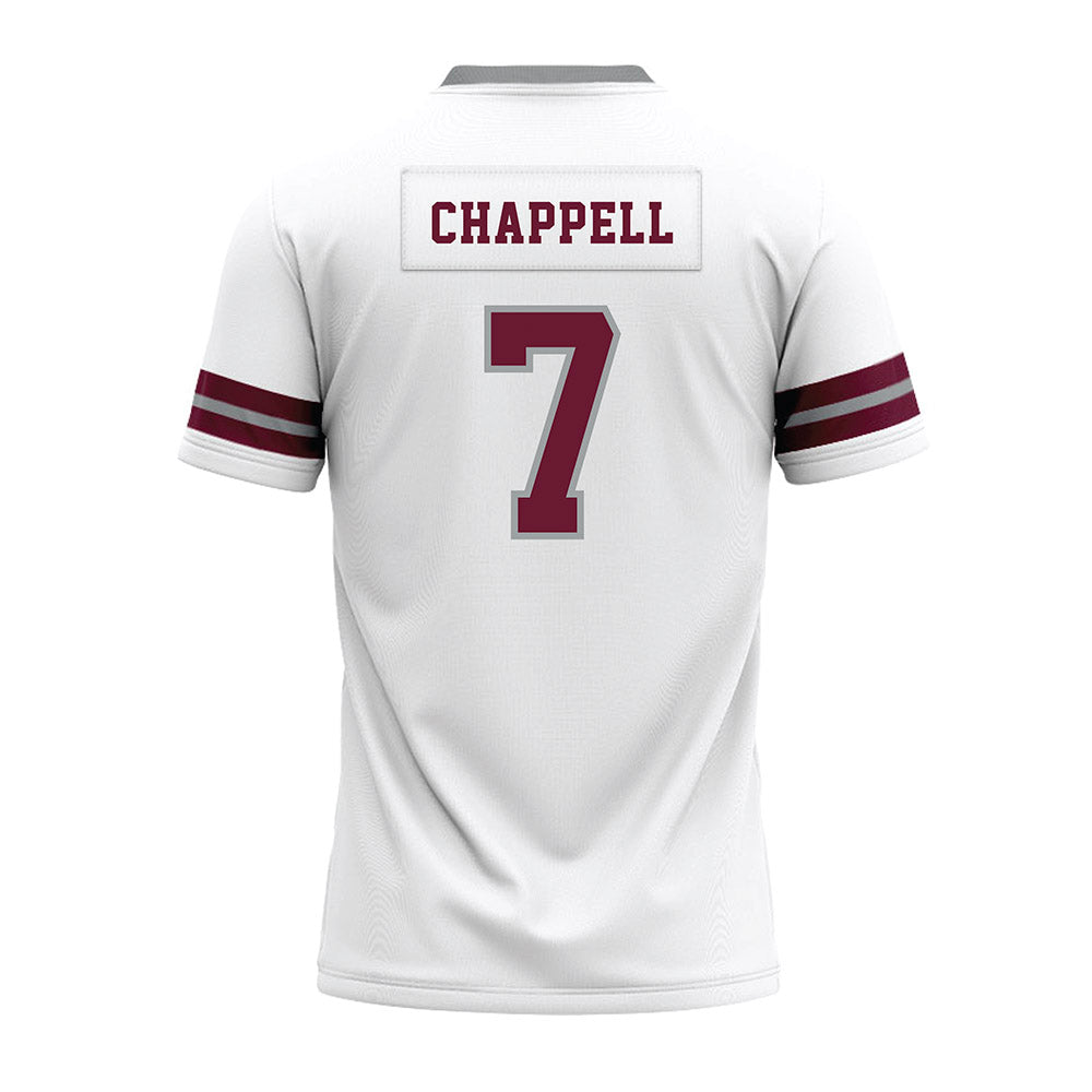 Texas A&M - NCAA Football : Tyreek Chappell - White Premium Football Jersey-1