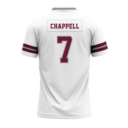 Texas A&M - NCAA Football : Tyreek Chappell - White Premium Football Jersey-1