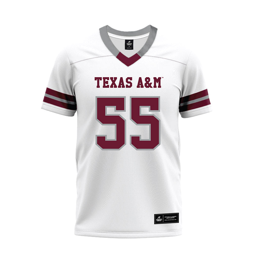 Texas A&M - NCAA Football : Ar'maj Reed-Adams - White Premium Football Jersey-0