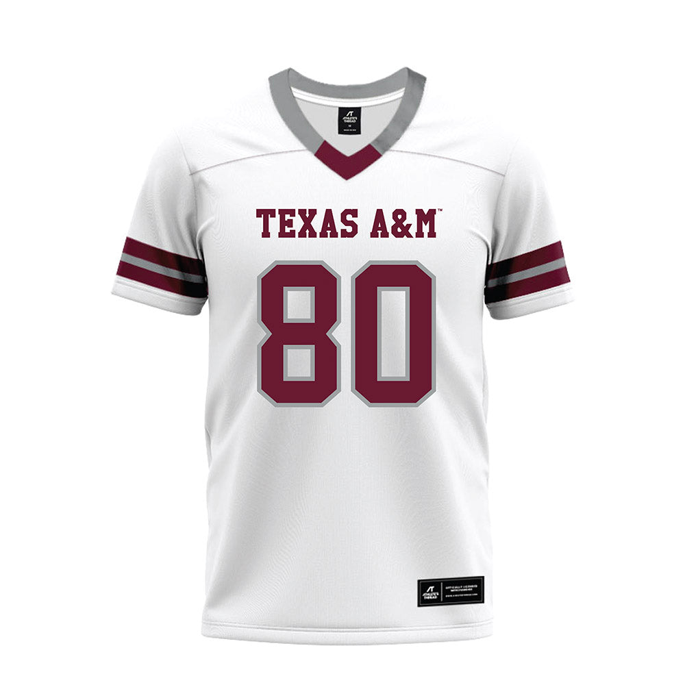 Texas A&M - NCAA Football : Jerome Myles - White Premium Football Jersey-0