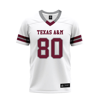 Texas A&M - NCAA Football : Jerome Myles - White Premium Football Jersey-0