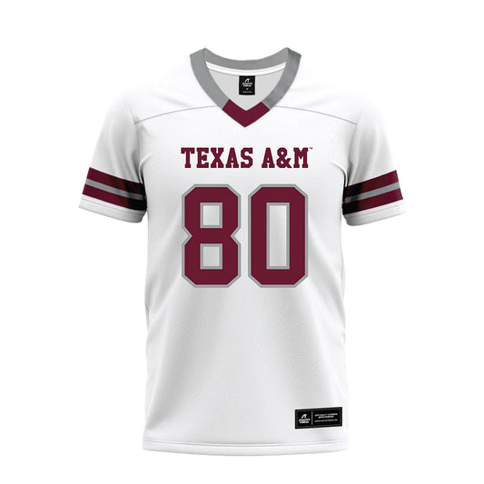 Texas A&M - NCAA Football : Jerome Myles - White Premium Football Jersey-0