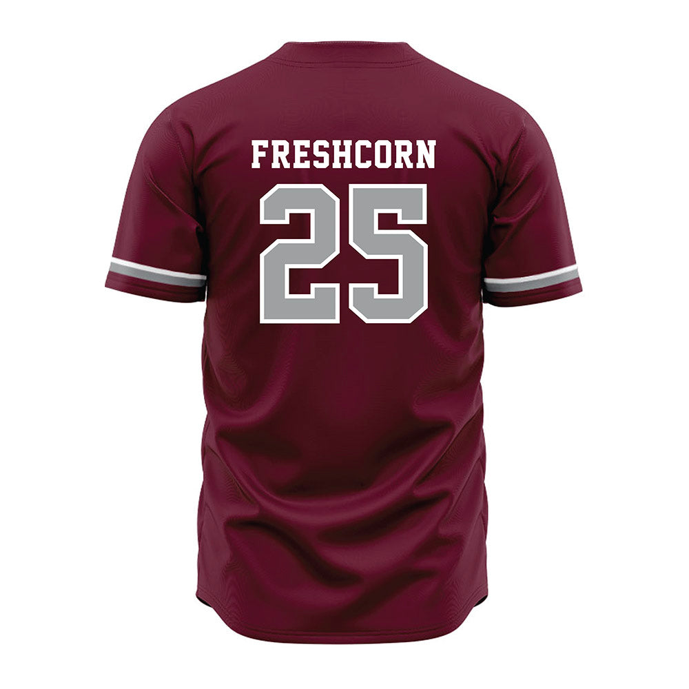Texas A&M - NCAA Baseball : Clayton Freshcorn - Maroon Jersey-1