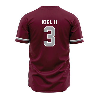 Texas A&M - NCAA Baseball : Terrence Kiel II - Maroon Jersey-1