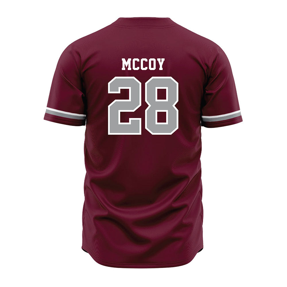 Texas A&M - NCAA Baseball : Caden McCoy - Maroon Jersey-1
