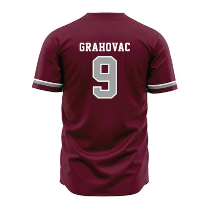 Texas A&M - NCAA Baseball : Gavin Grahovac - Maroon Jersey-1