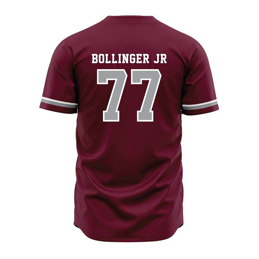 Texas A&M - NCAA Baseball : Michael Bollinger Jr - Maroon Jersey-1