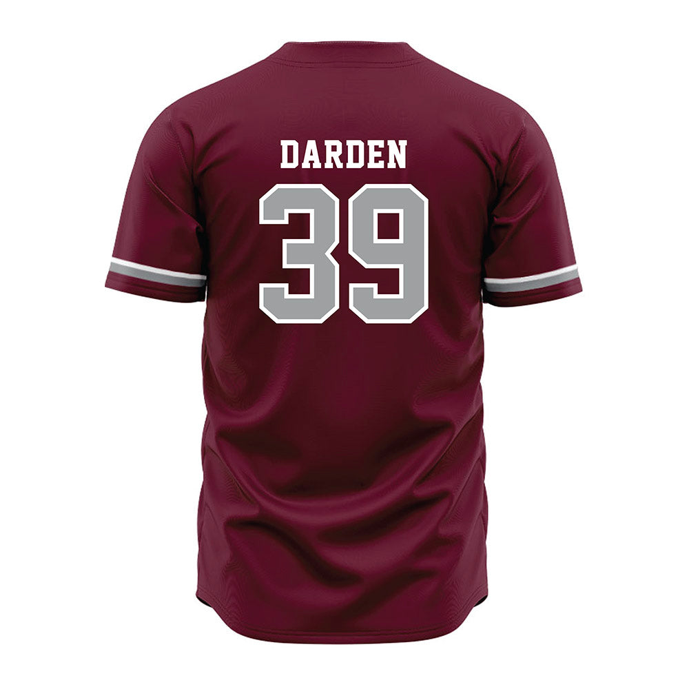 Texas A&M - NCAA Baseball : Ethan Darden - Maroon Jersey-1